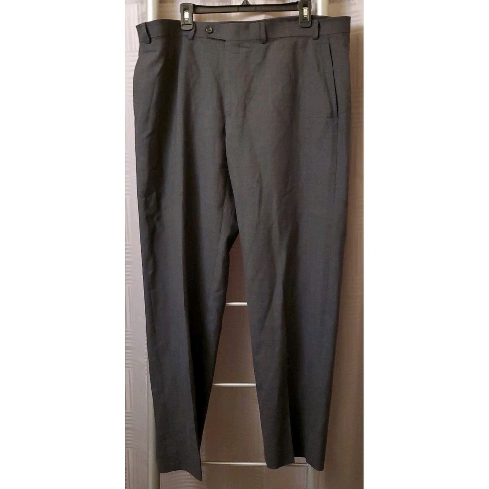 Lauren Ralph Lauren Dress Pants Men's 38x32 Gray Wool Total‎ Straight Leg